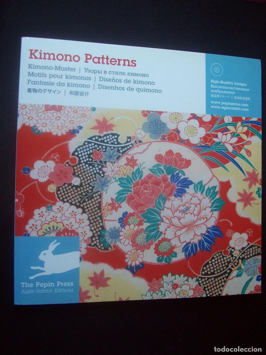 Libros de segunda mano: KIMONO PATTERNS +CD - Foto 1