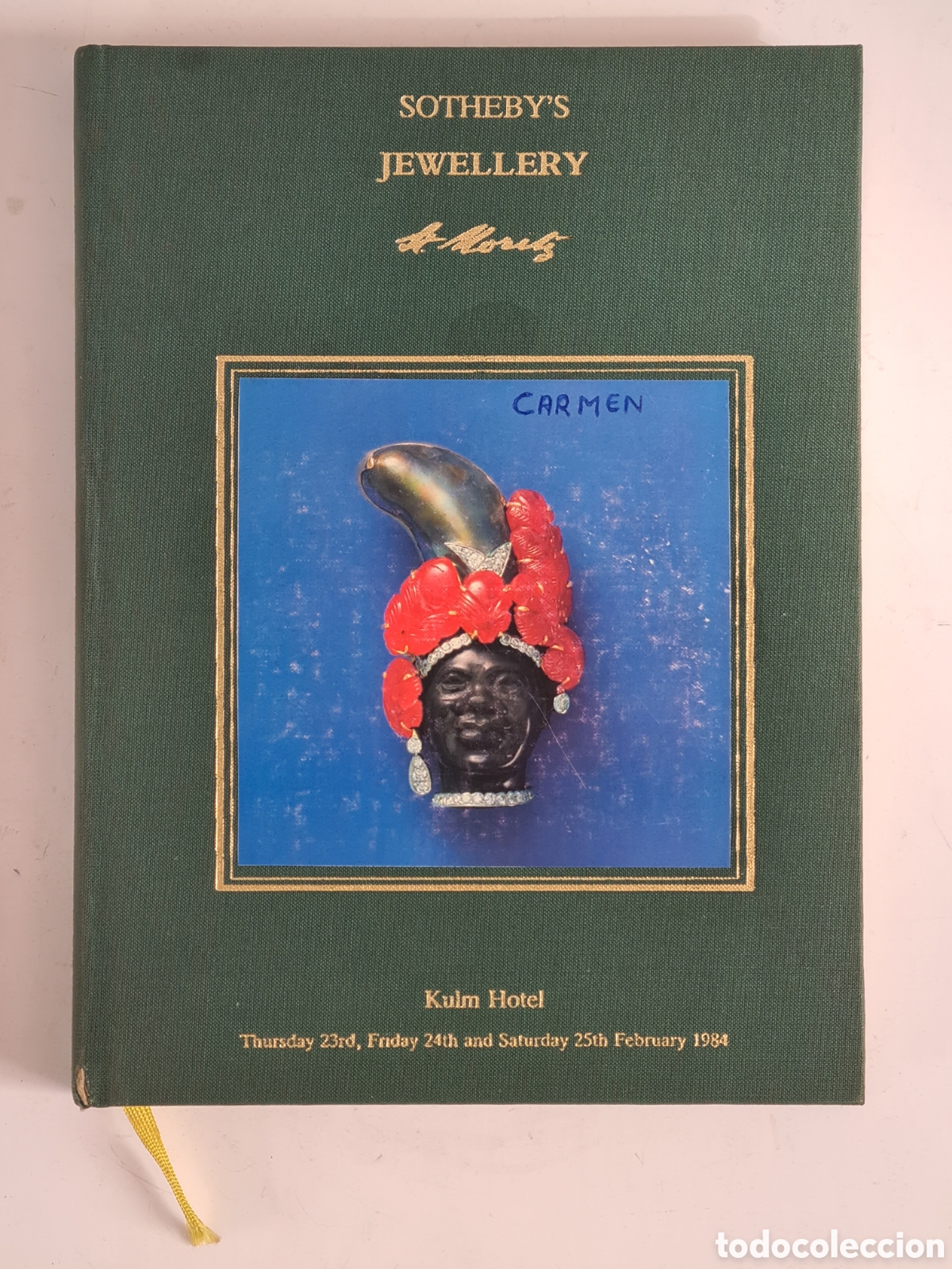 Second hand books: Cat&aacute;logo Sotheby's Jewellery Hotel Kulm St. Moritz 1984 - Joyer&iacute;a Dise&ntilde;o Joya Tiara
