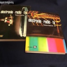 Libros de segunda mano: TOMOS I Y II DE ELECTRONIA+RADIO+TV (AFHA)