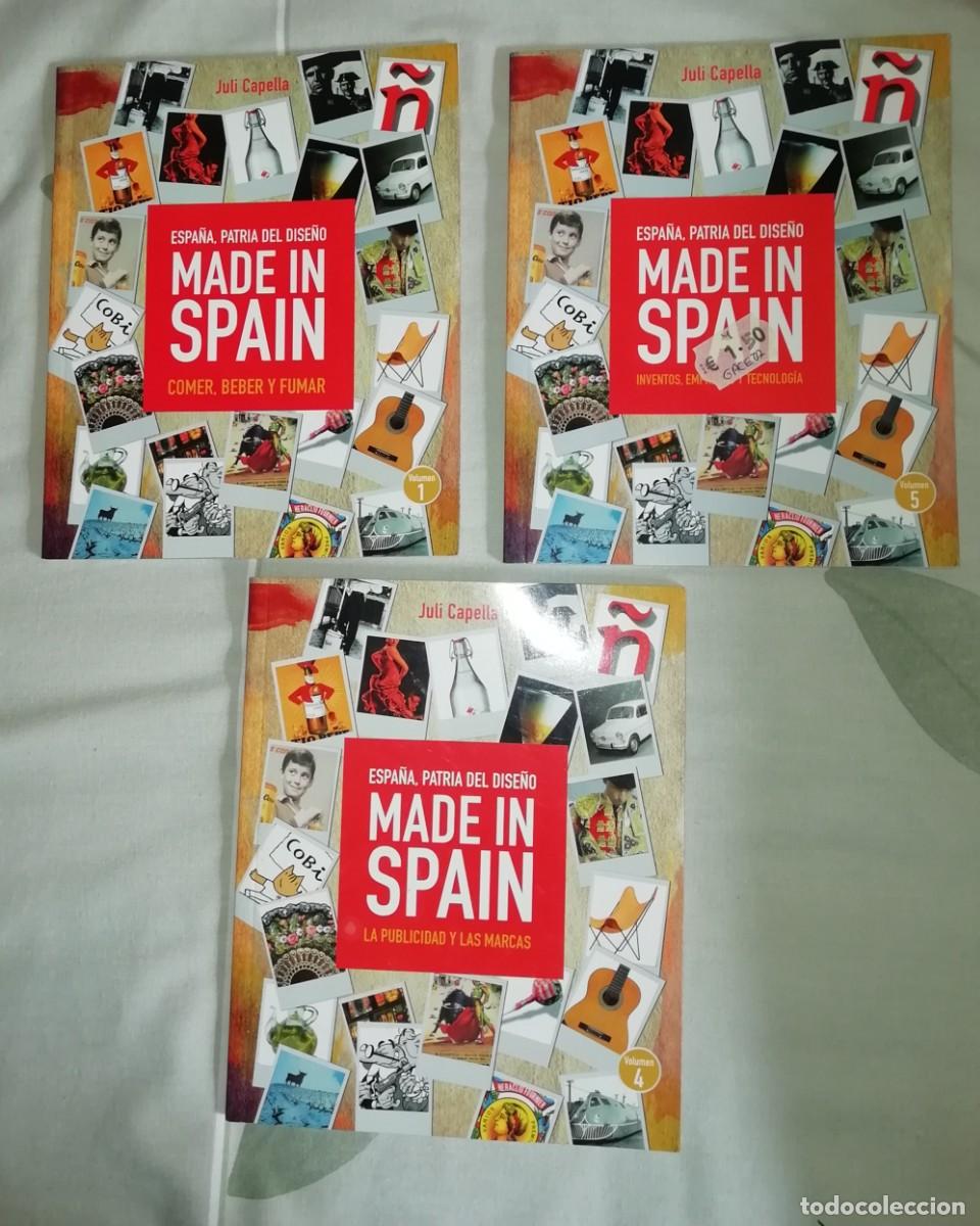 Gebrauchte B&uuml;cher: Volymen 1,4 y 5 de Espa&ntilde;a, patria del dise&ntilde;o made in spain juli capella
