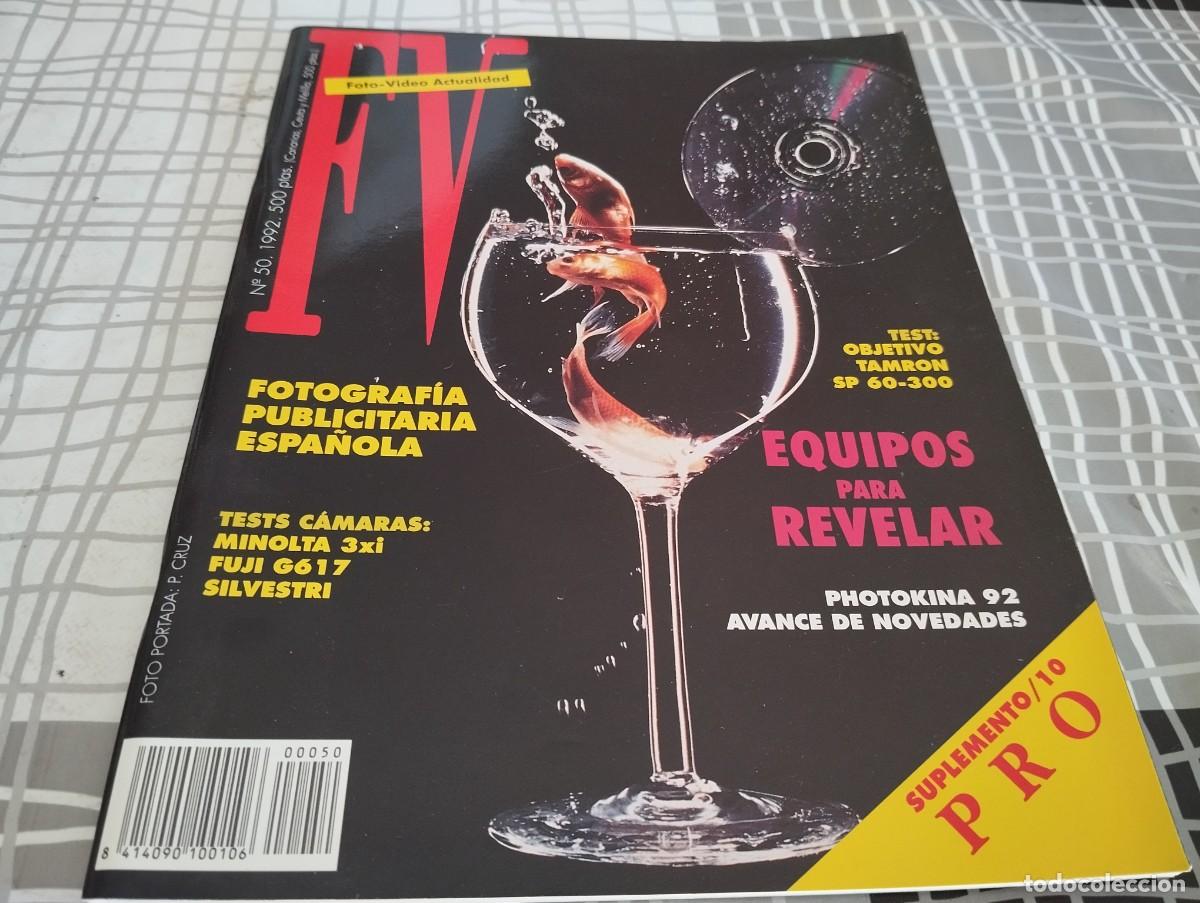 Second hand books: FV FOTO VIDEO ACTUALIDAD N&deg; 50 A&Ntilde;O 1992 REVISTA FOTOGRAFIA IMPECABLE ESTADO COMO NUEVO