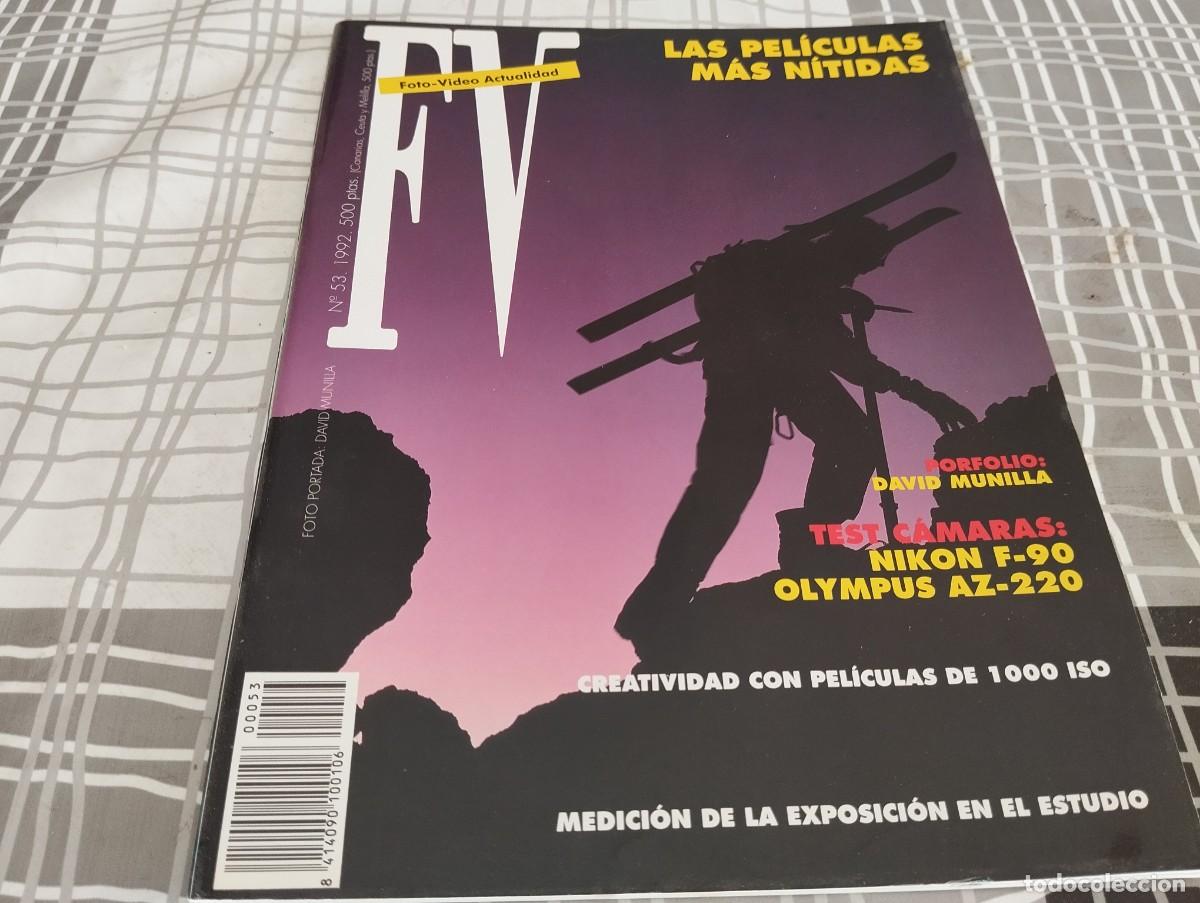 Second hand books: FV FOTO VIDEO ACTUALIDAD N&deg; 53 A&Ntilde;O 1992 REVISTA FOTOGRAFIA IMPECABLE ESTADO COMO NUEVO