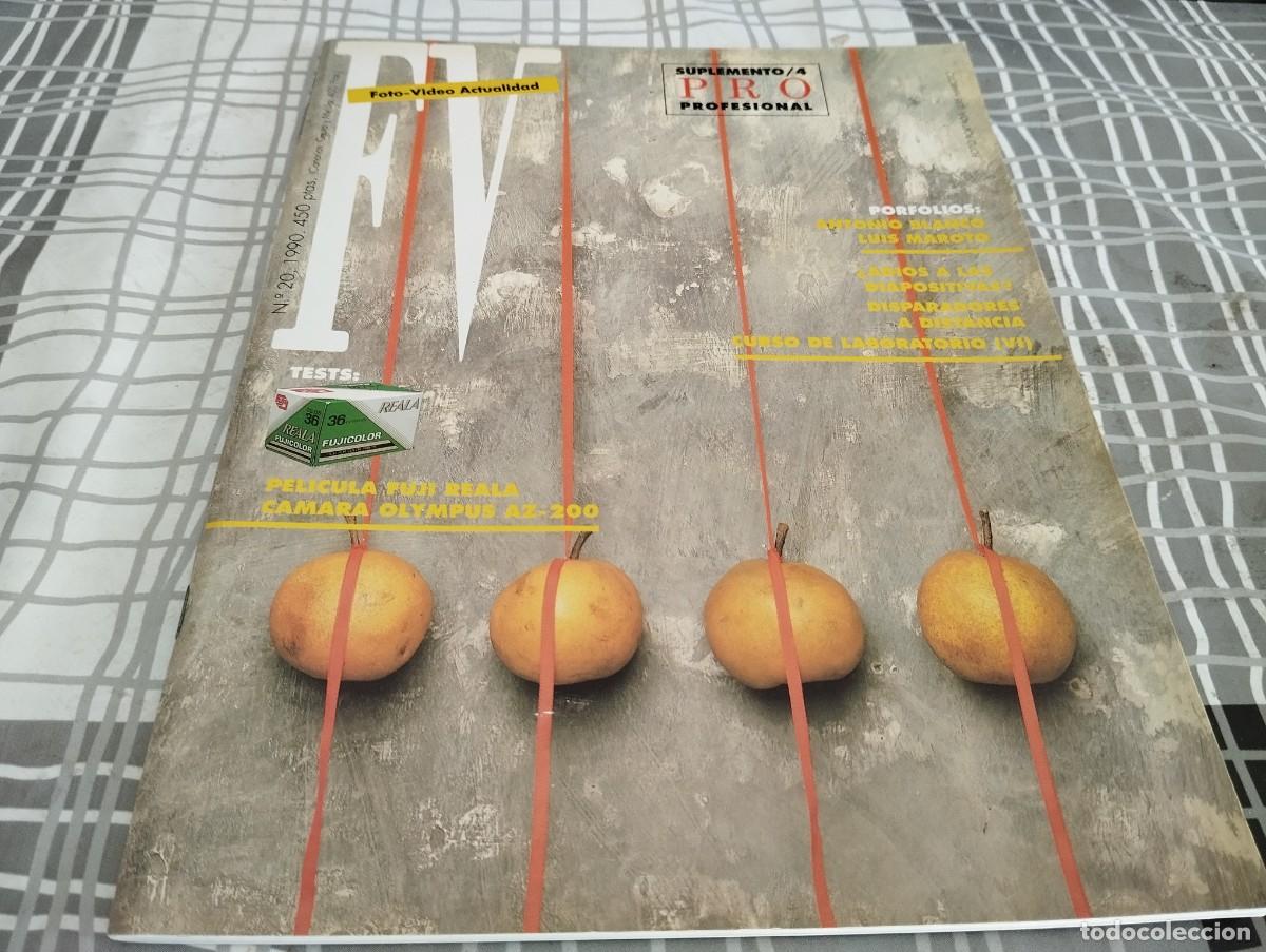 Second hand books: FV FOTO VIDEO ACTUALIDAD N&deg; 20 A&Ntilde;O 1990 REVISTA FOTOGRAFIA IMPECABLE ESTADO COMO NUEVO