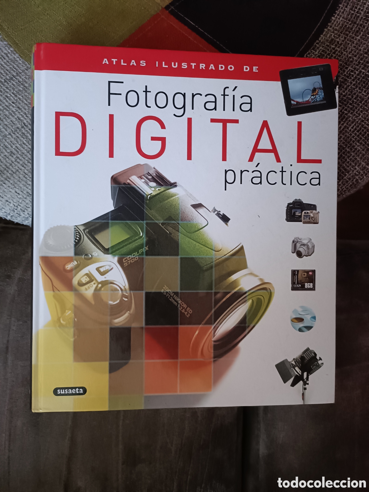 Second hand books: Libro Fotograf&iacute;a Digital Pr&aacute;ctica, atlas ilustrado (Editorial Susaeta)