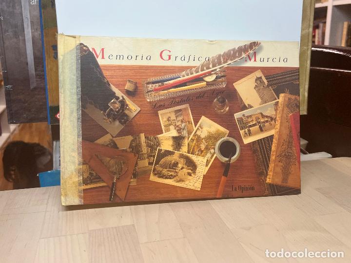 Libros de segunda mano: MEMORIA GRAFICA DE MURCIA - LAS POSTALES DEL AYER - LA OPINION
