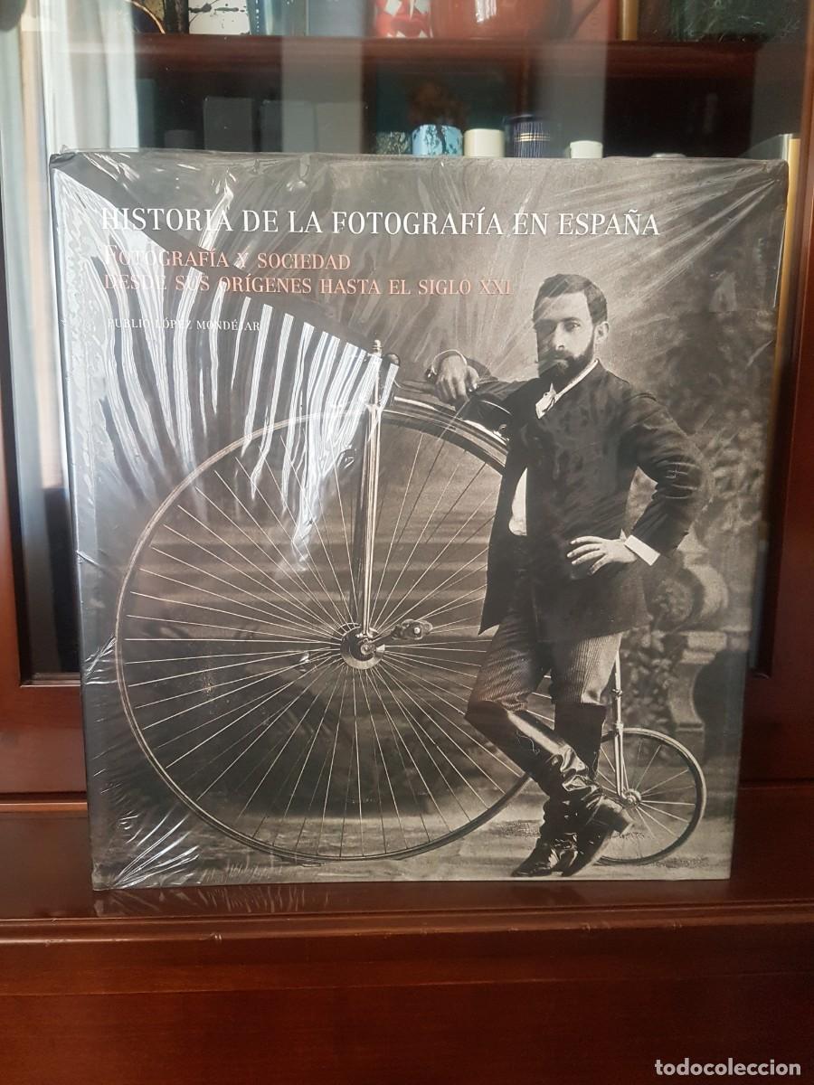 Libros de segunda mano: Historia de la Fotograf&iacute;a en Espa&ntilde;a - Publio L&oacute;pez Mondejar-1&ordf; Edici&oacute;n-EDITORIAL LUNWERG