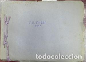 Libri di seconda mano: Album de 40 fotografia del club Deportivo Fabra y Coats