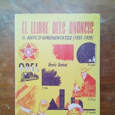 Libros de segunda mano: EL LIBRE DELS ANUNCIS 1988