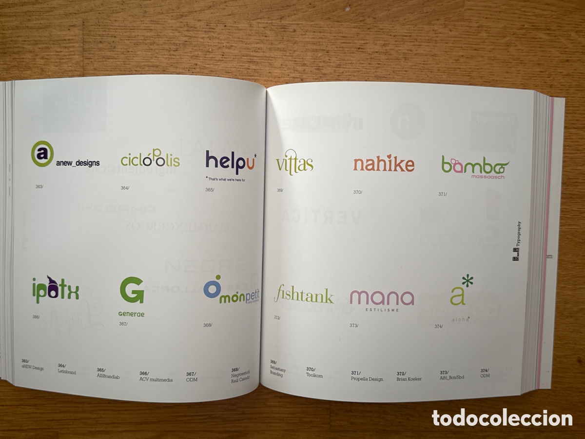 Libros de segunda mano: LOGOS. BASIC. DISE&Ntilde;O. DESING. - Foto 2
