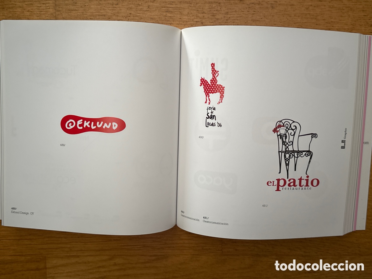 Libros de segunda mano: LOGOS. BASIC. DISE&Ntilde;O. DESING. - Foto 6
