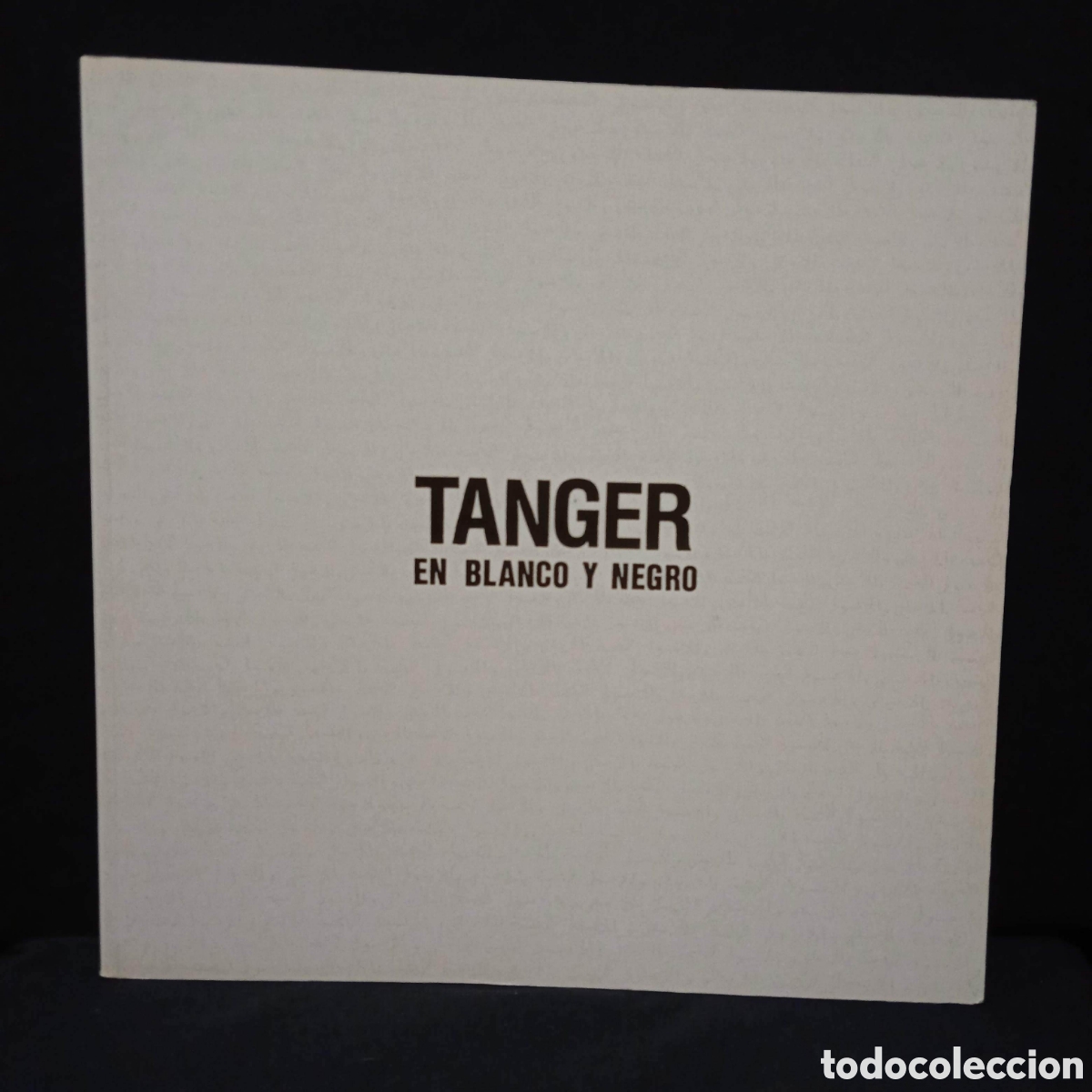 Gebrauchte B&uuml;cher: T&Aacute;NGER EN BLANCO Y NEGRO (CAT&Aacute;LOGO EXPO) VVAA - INS CERVANTES AGENCIA EFE BIB NACIONAL #2286