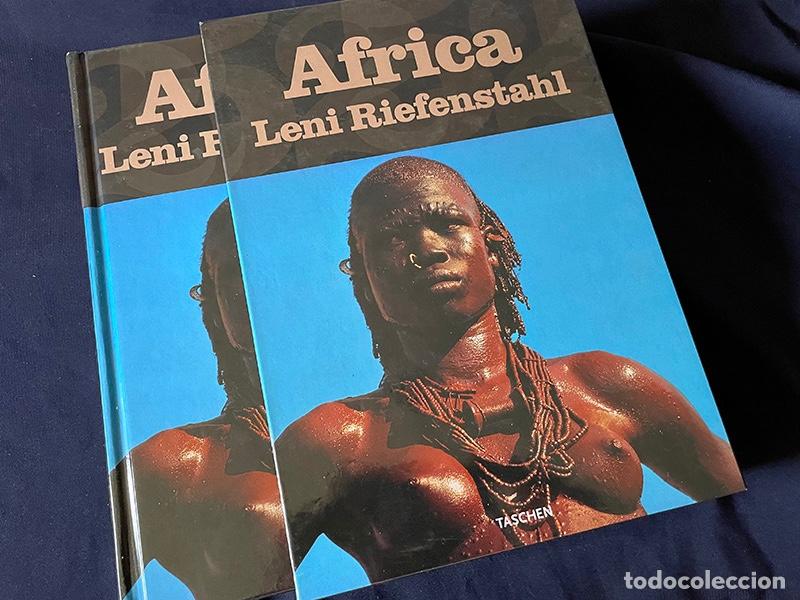 Libri di seconda mano: LIBRO DE FOTOGRAF&Iacute;A CL&Aacute;SICA EN CAJA. &Aacute;FRICA. LENI RIEFENSTAHL. GRAN FORMATO Y CALIDAD