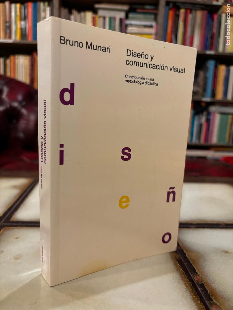 Libros de segunda mano: Dise&ntilde;o y comunicaci&oacute;n visual. Bruno Munari. - Foto 1