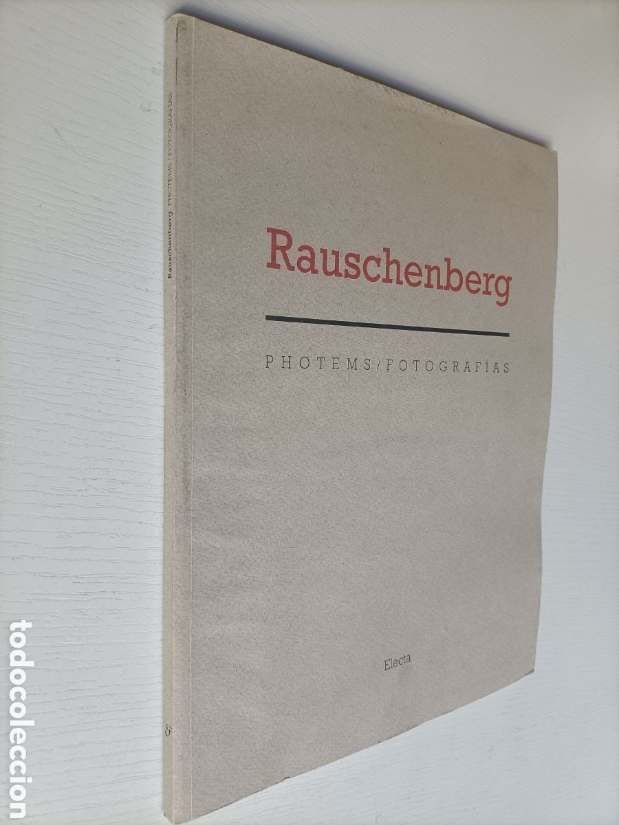 Libri di seconda mano: Rauschenberg Photems Fotograf&iacute;as. Rekalde 1983