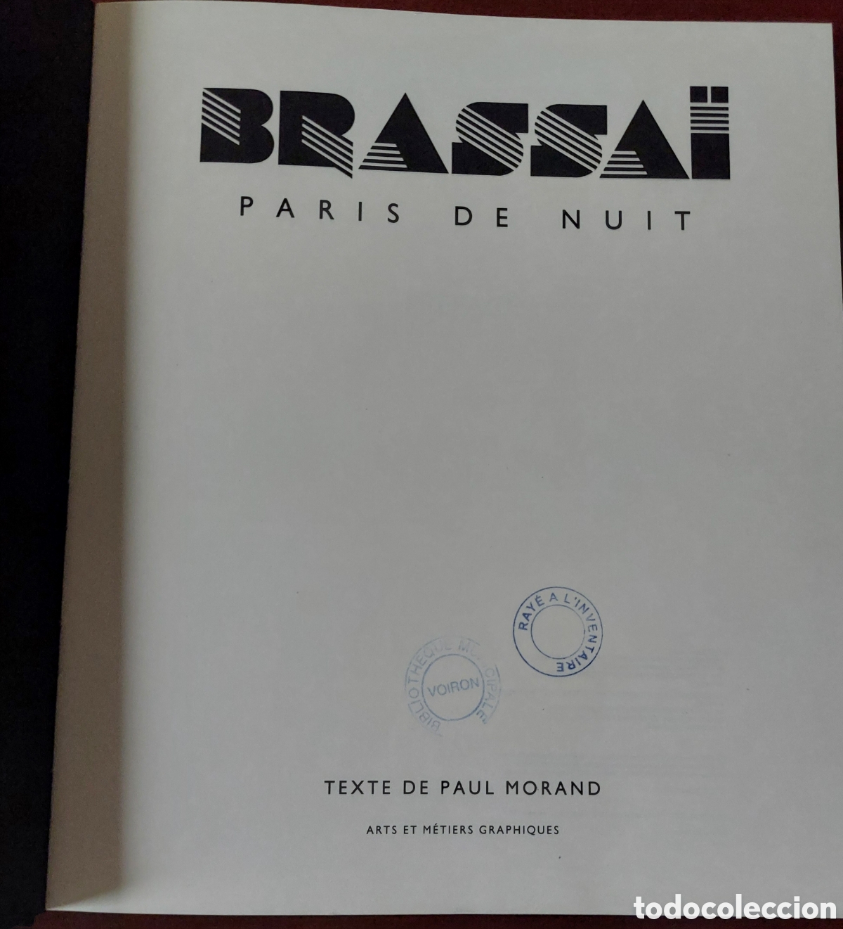 Libros de segunda mano: Brassa&iuml; Paris de nuit. - Foto 6