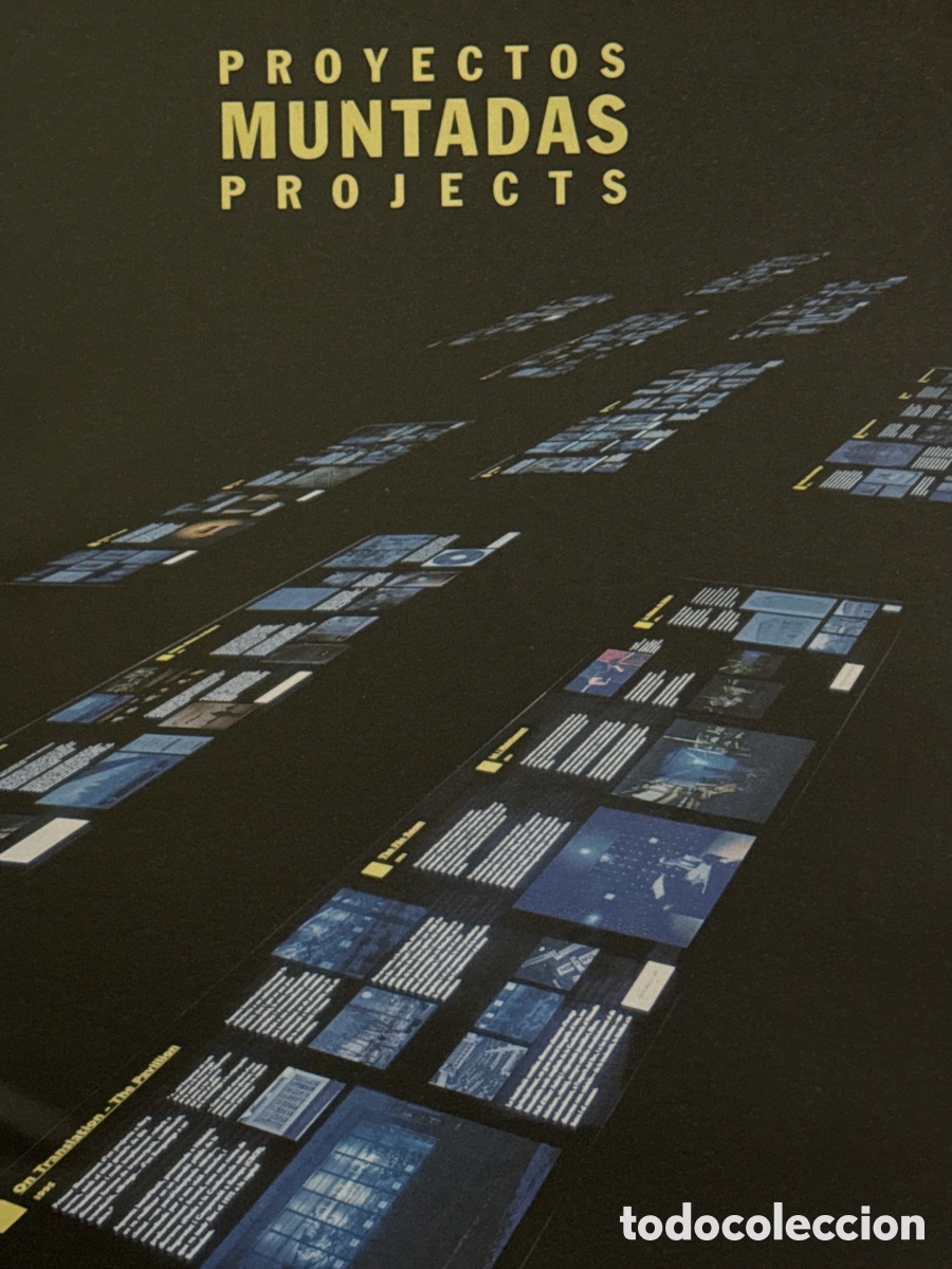 Libros de segunda mano: AA.VV. - PROYECTOS MUNTADAS PROJECTS - Foto 1