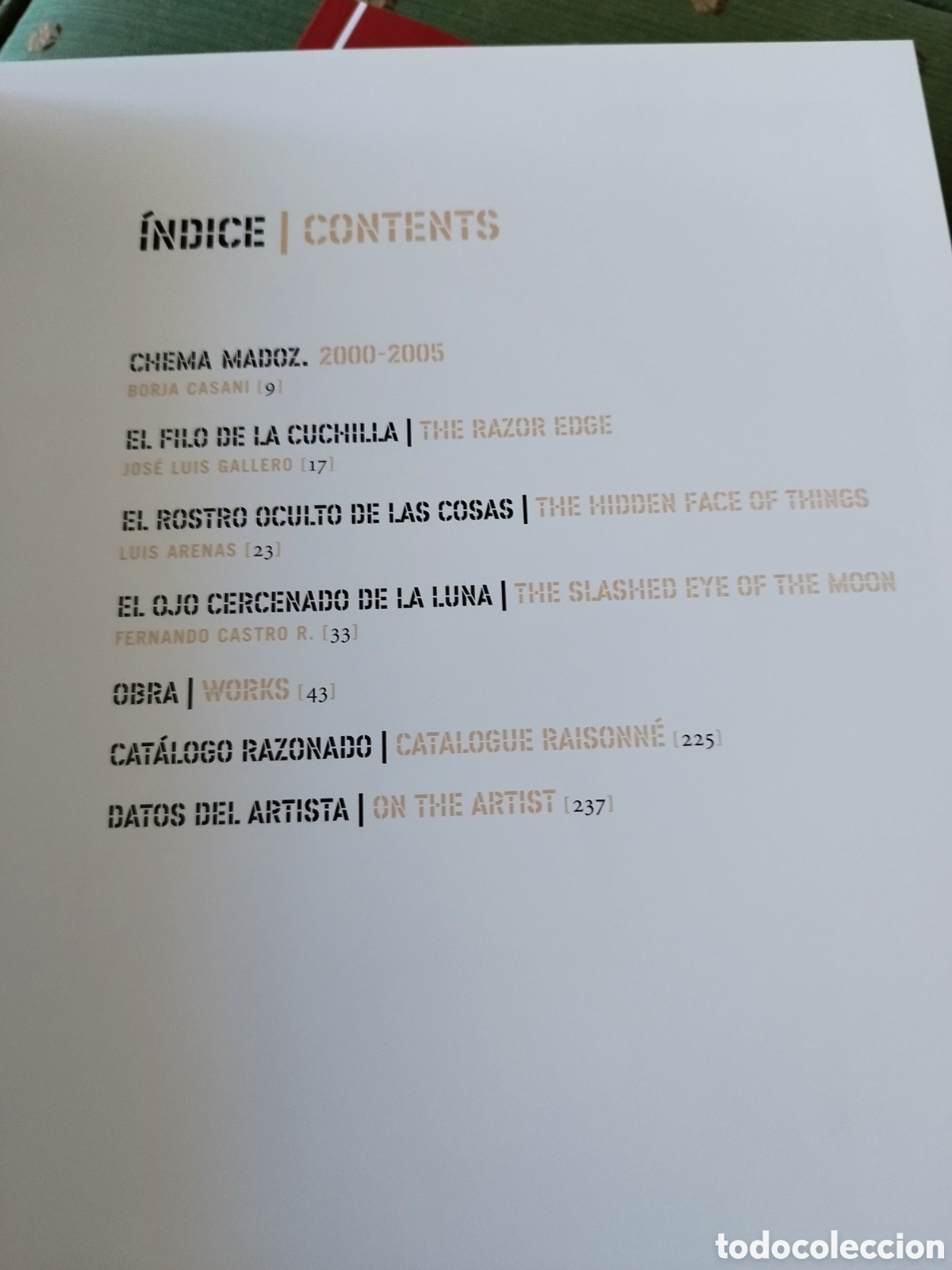 Libros de segunda mano: Libro-Cat&aacute;logo de CHEMA MADOZ - Foto 5