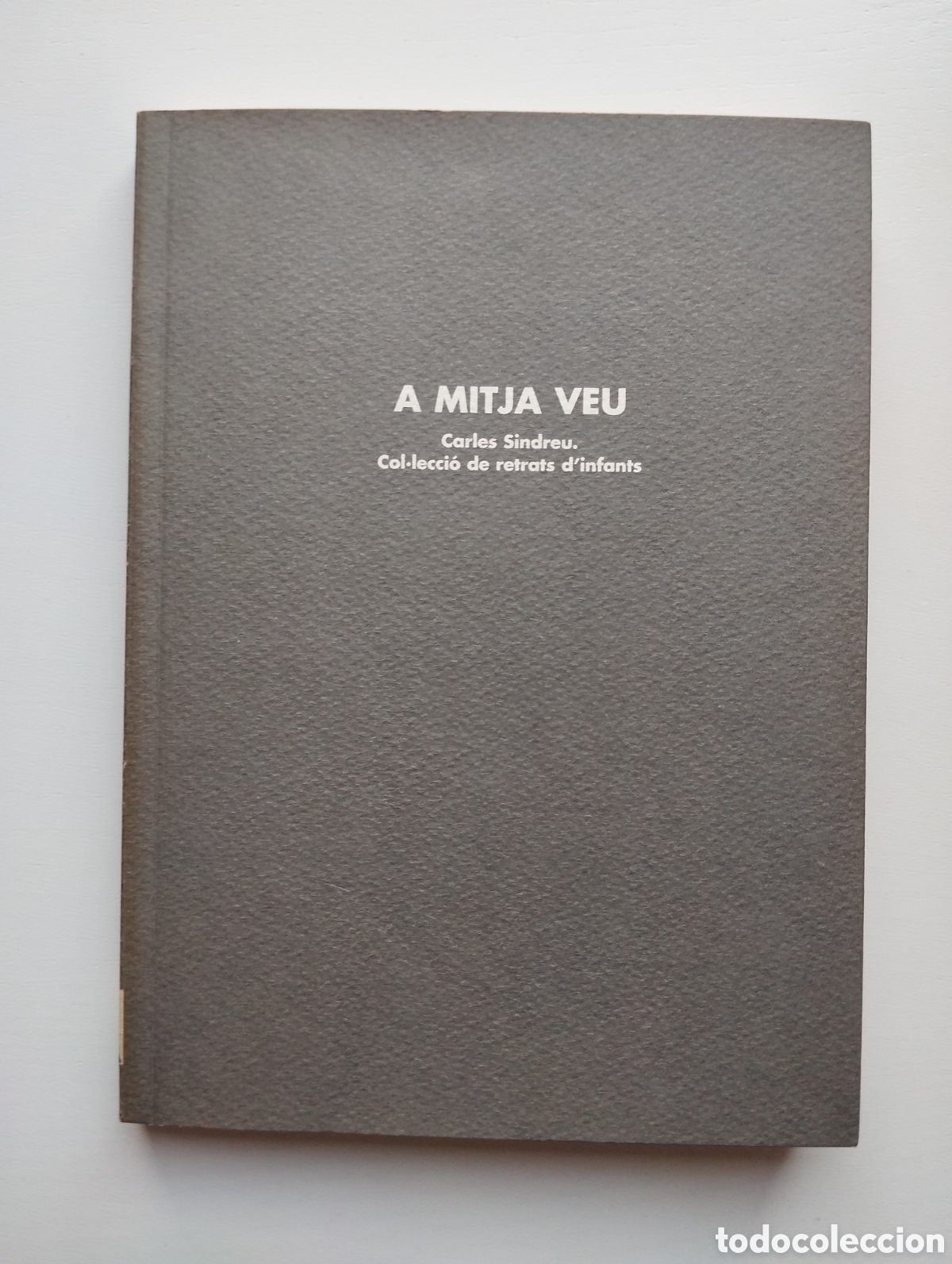 Libros de segunda mano: A MITJA VEU CARLES SINDREU COL&middot;LECCI&Oacute; DE RETRATS D'INFANTS CAT&Agrave;LEG EXPOSICI&Oacute; MUSEU D'ART DE GIRONA