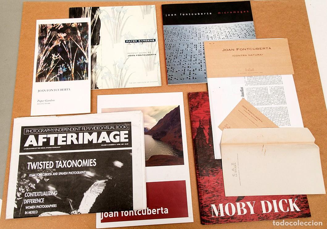 Libros de segunda mano: JOAN FONTCUBERTA - LOTE DE DOCUMENTOS - Foto 1