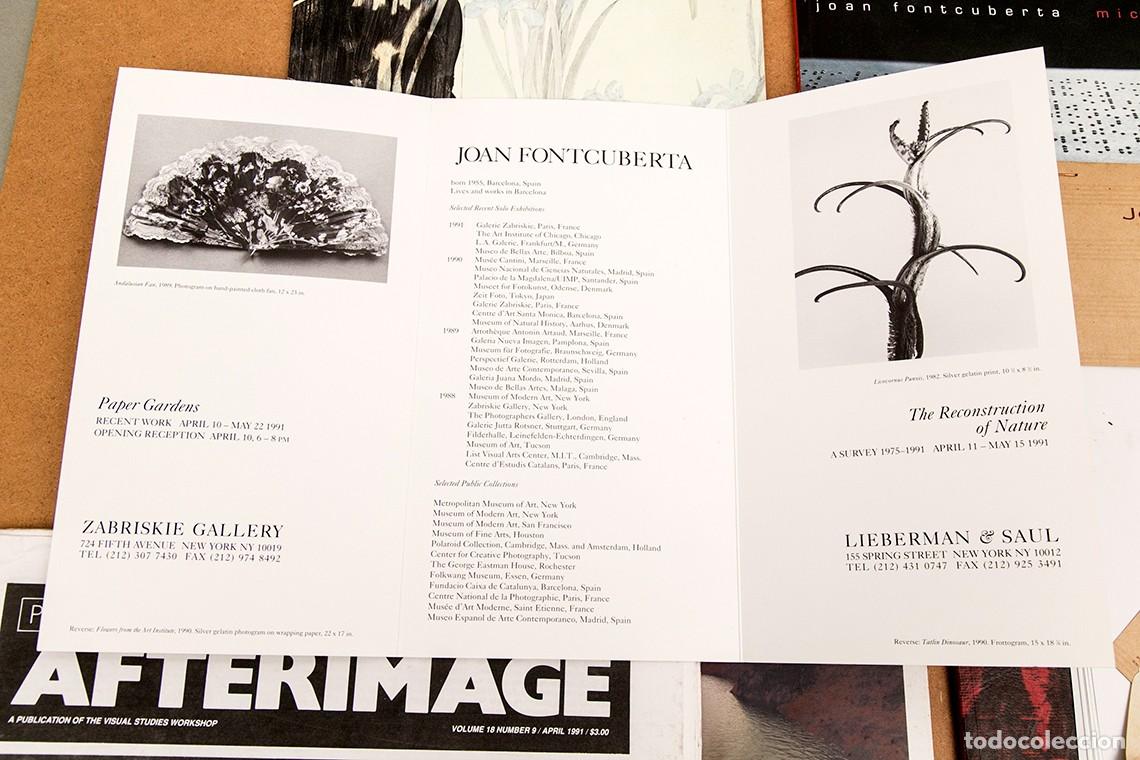 Libros de segunda mano: JOAN FONTCUBERTA - LOTE DE DOCUMENTOS - Foto 3