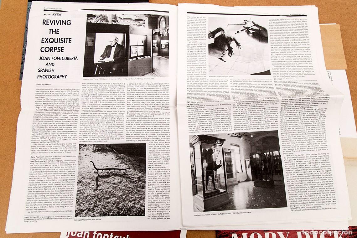 Libros de segunda mano: JOAN FONTCUBERTA - LOTE DE DOCUMENTOS - Foto 7