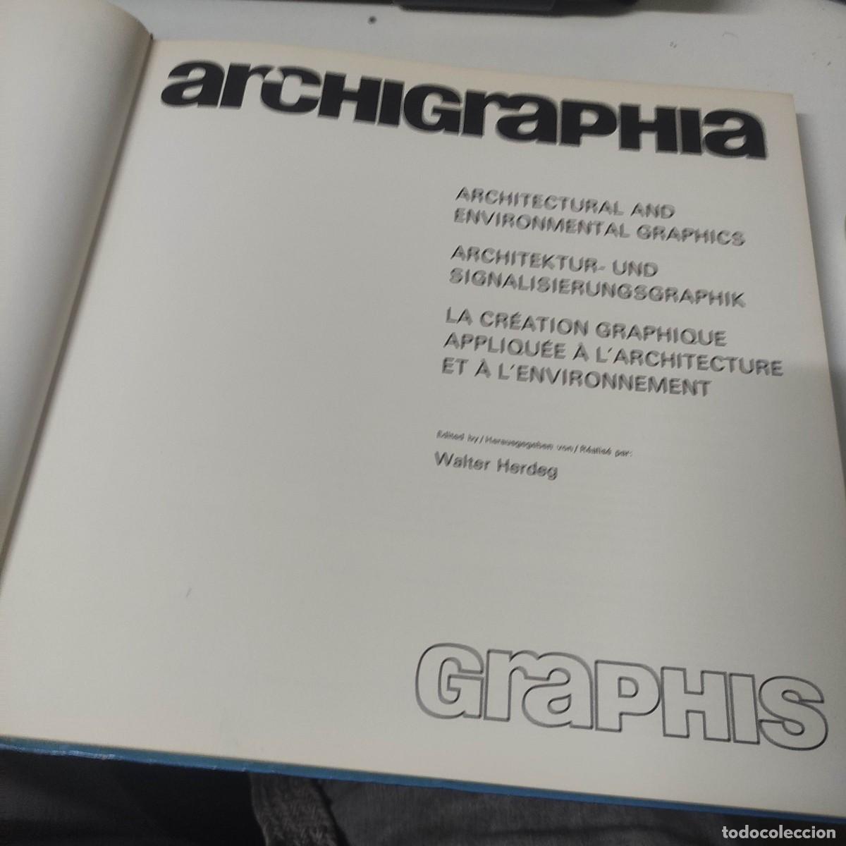 Libros de segunda mano: ARCHIGRAPHIA GRAPHIS - Foto 14