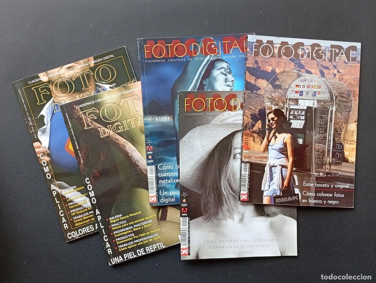 Libri di seconda mano: Revistas Foto Digital sin CD's. N&uacute;meros 8 - 9 - 14 - 16 y 41