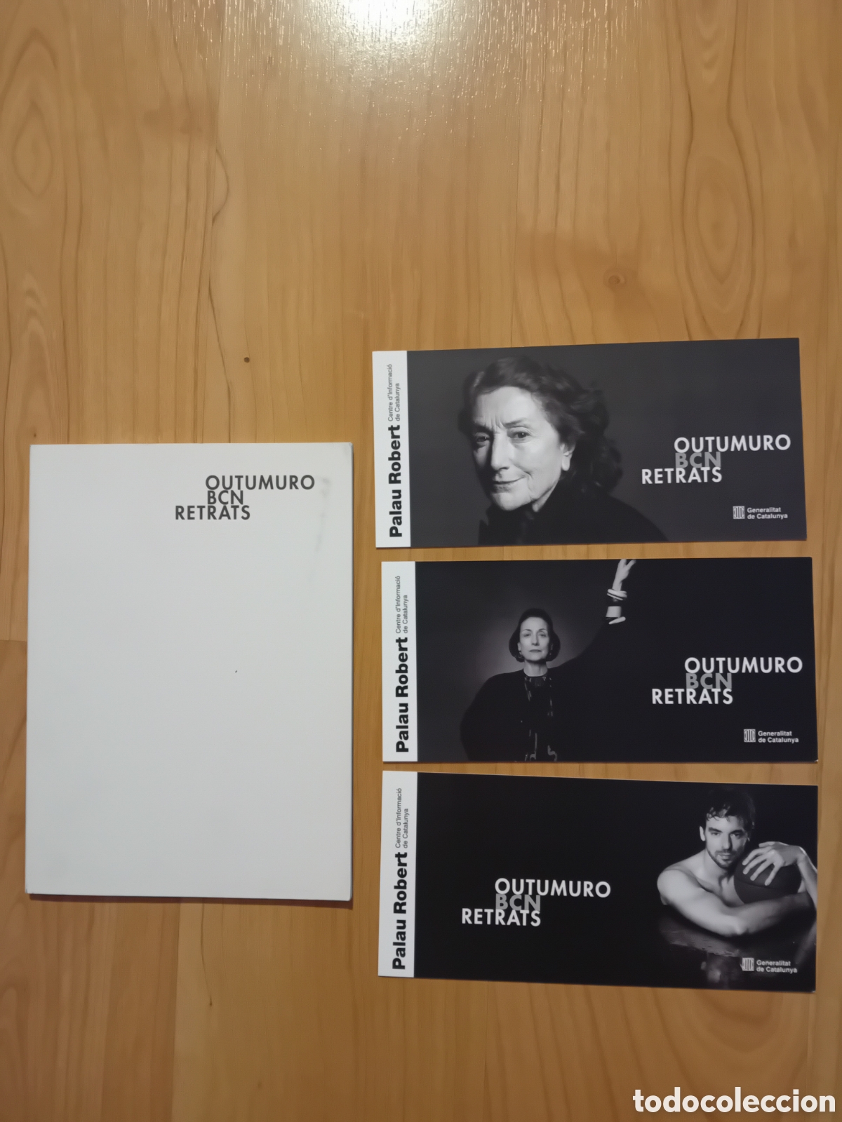 Libri di seconda mano: OUTOMURO BCN RETRATS. RETRATOS. PORTRAITS. Y TRES TARJETONES EXPOSICION