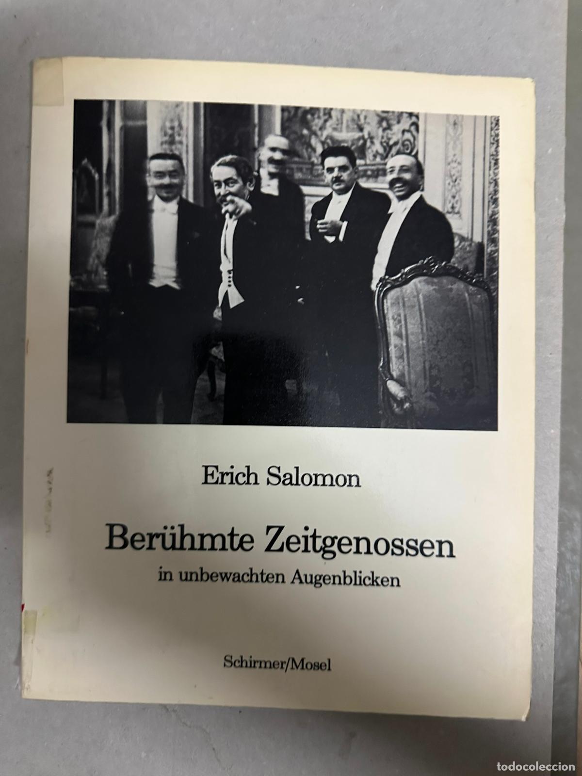 Second hand books: Ber&uuml;hmte Zeitgenossen in unbewachten Augenblicken. Salomon, Erich,