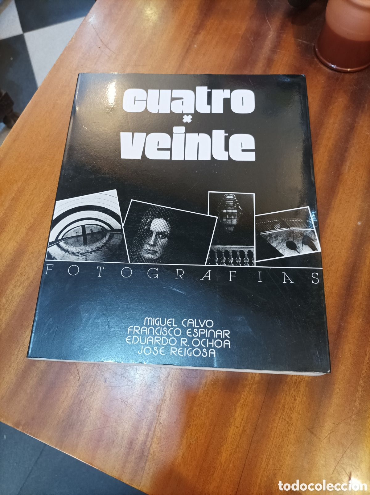Gebrauchte B&uuml;cher: CUATRO x VEINTE FOTOGRAFIAS.MIGUEL CALVO.FRANCISCO ESPINAR.EDUARDO R.OCHOA.JOSE REIGOSA 1