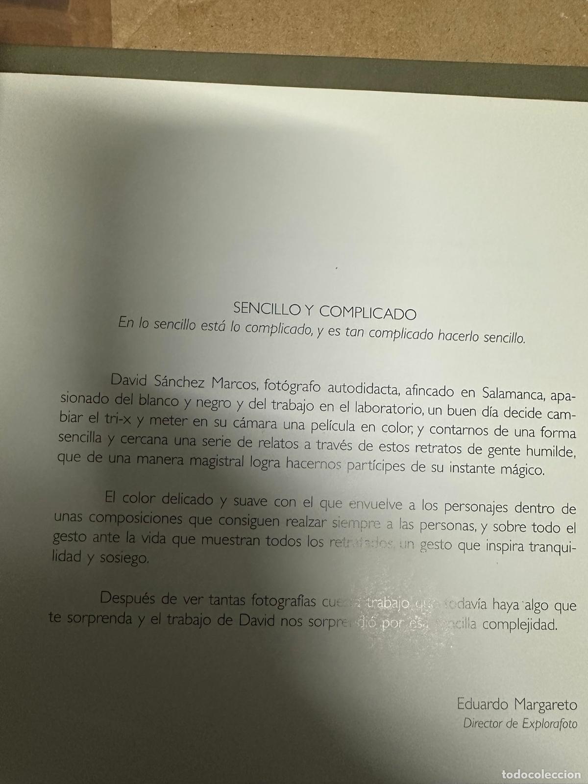 Libros de segunda mano: Explorafoto. David S&aacute;nchez Marcos - Foto 3