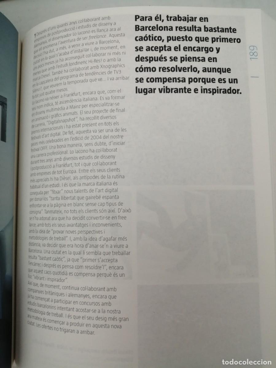 Libros de segunda mano: Terminal B. Barcelona Creative Database, Vol. 1 - Foto 4