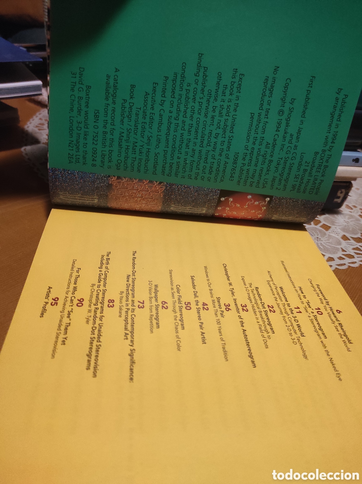Libros de segunda mano: Stereogram, Ted Smart, 1994 - Foto 3