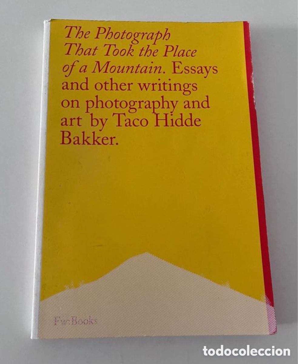 Libros de segunda mano: Libro de fotograf&iacute;a - The Photograph that Took The place
