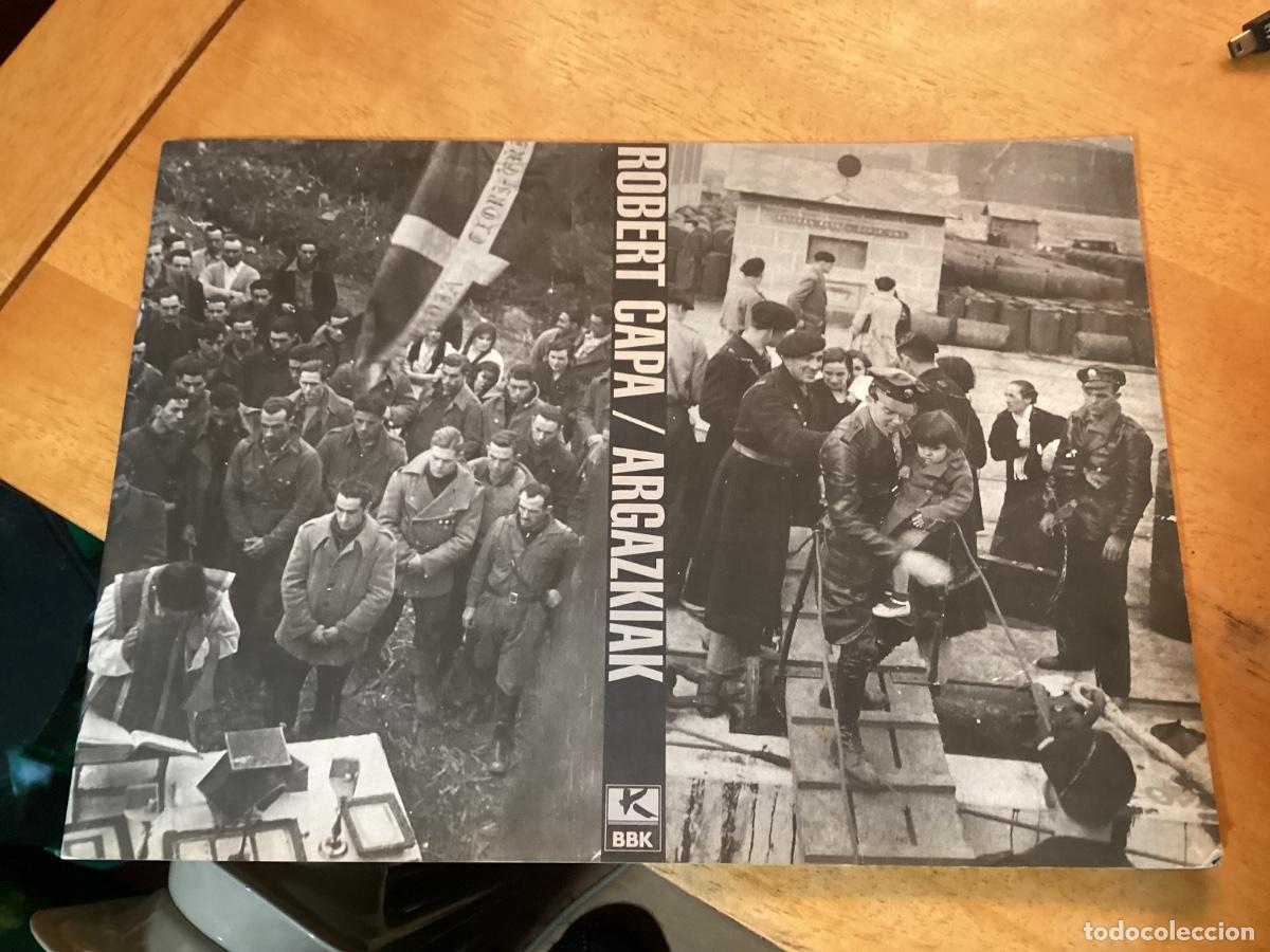 Libri di seconda mano: Fotografias de Robert Capa en el frente norte pais vasco, Bilbao Sollube /Argazkiak
