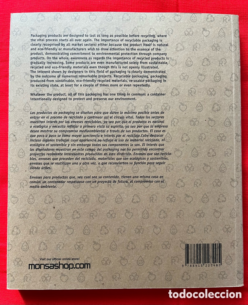 Libros de segunda mano: Libro Eco packaging design - Foto 2
