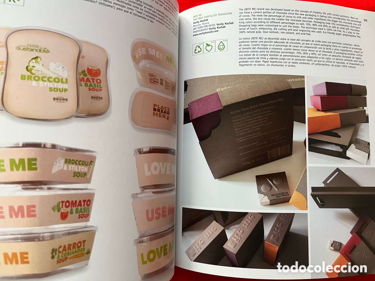 Libros de segunda mano: Libro Eco packaging design - Foto 6