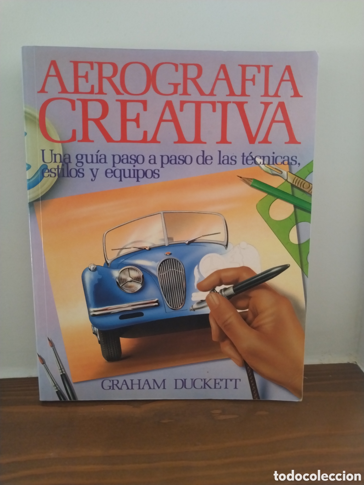 Libros de segunda mano: Aerograf&iacute;a creativa , primera edici&oacute;n 1985