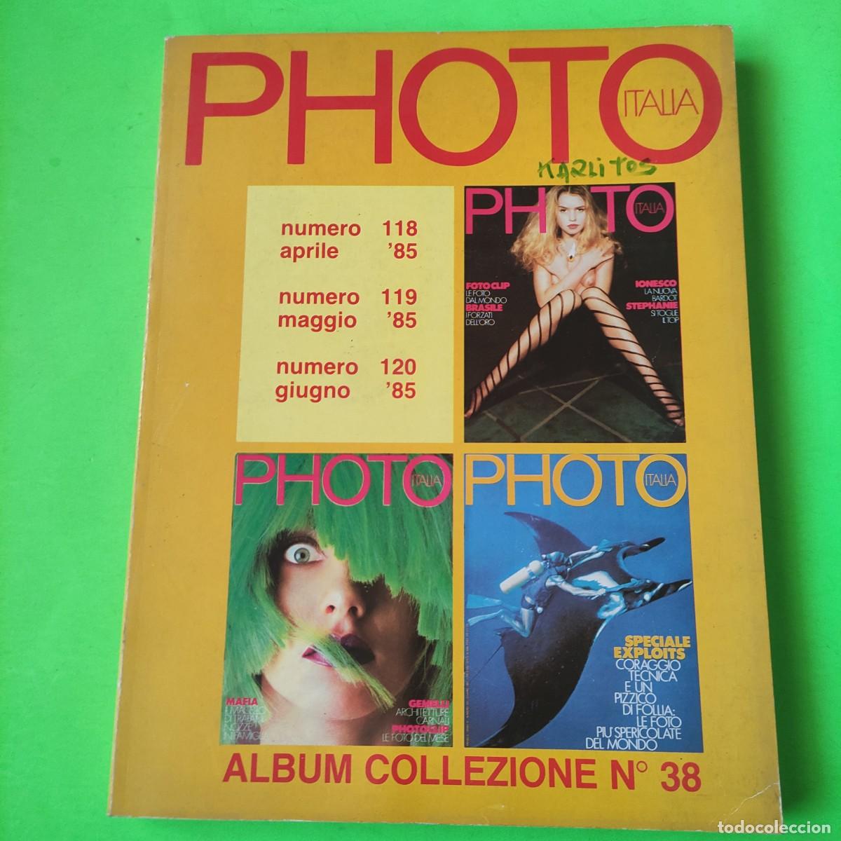 Libros de segunda mano: PHOTO ITALIA Album da Collezione n.&deg; 38 * 118,119,120 ** juani