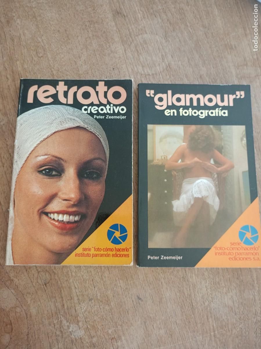 Libros de segunda mano: LOTE: GLAMOUR EN FOTOGRAF&Iacute;A. / RETRATO CREATIVO. EDICIONES SA