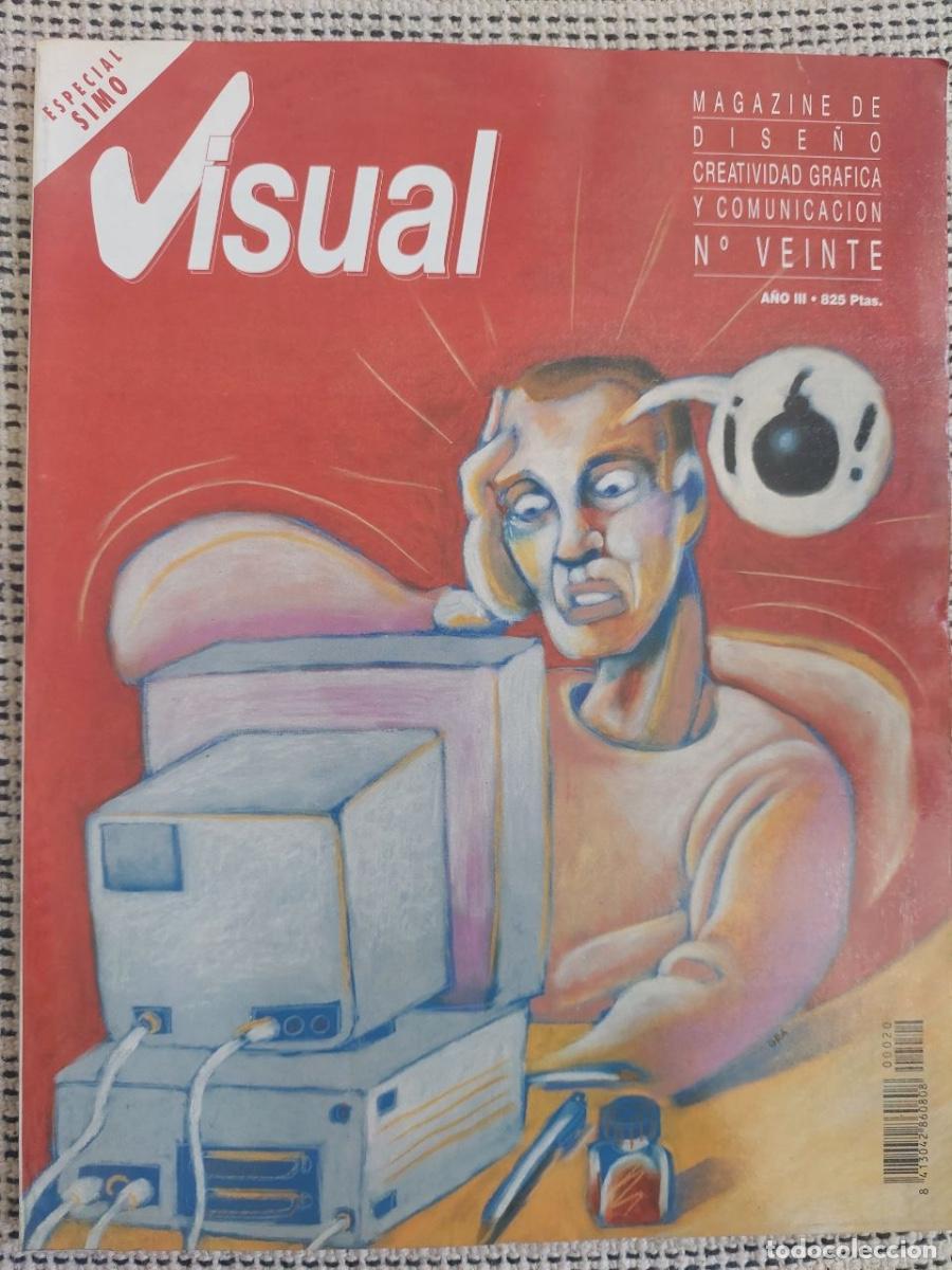 Libros de segunda mano: Revista Visual. Magazine de Dise&ntilde;o, Creatividad gr&aacute;fica y Comunicaci&oacute;n. N&ordm; 20. A&ntilde;o III. 1989.