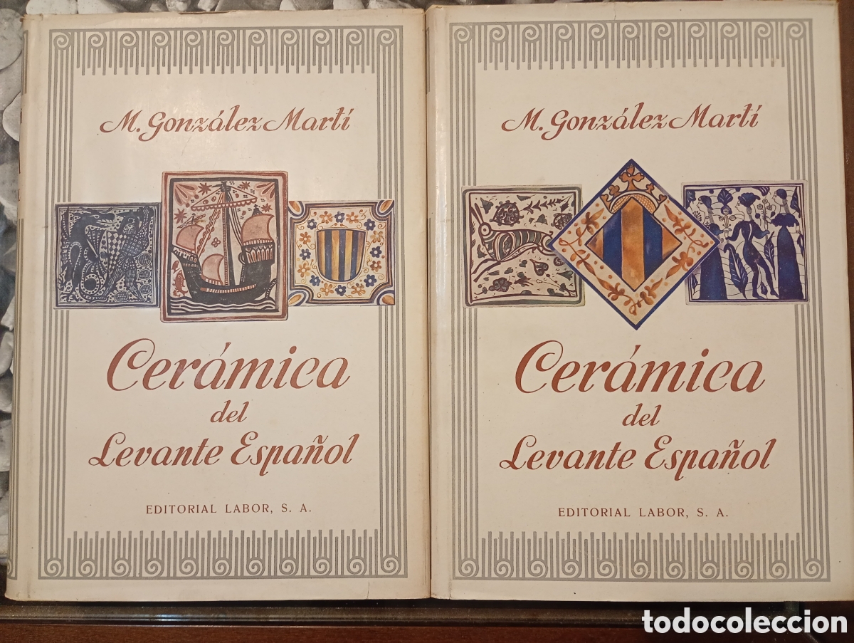 Libros de segunda mano: Cer&aacute;mica del Levante espa&ntilde;ol, vols 2 i 3, Editorial Labor, 1952