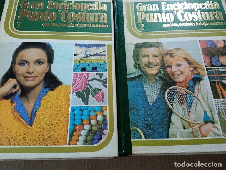 Second hand books: GRAN ENCICLOPEDIA PUNTO Y COSTURA 2 VOL (N&ordm; 1 Y 2) - SARPE - 1979