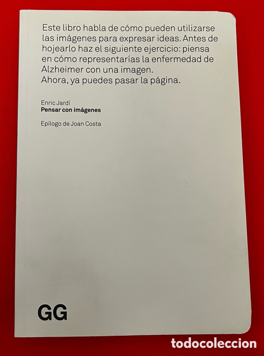 Libros de segunda mano: Libro Pensar con im&aacute;genes - Enric Jard&iacute; - Gustavo Gili