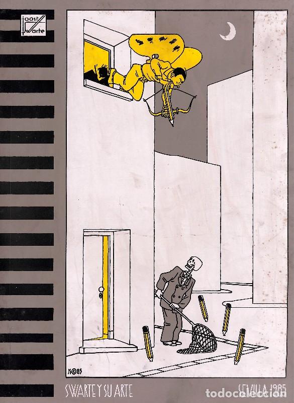 Libros de segunda mano: Swarte y su arte - Joost Swarte - Editorial Luis Cernuda - Sevilla 1985, 1&ordf; ed. - Trad. Epicenter