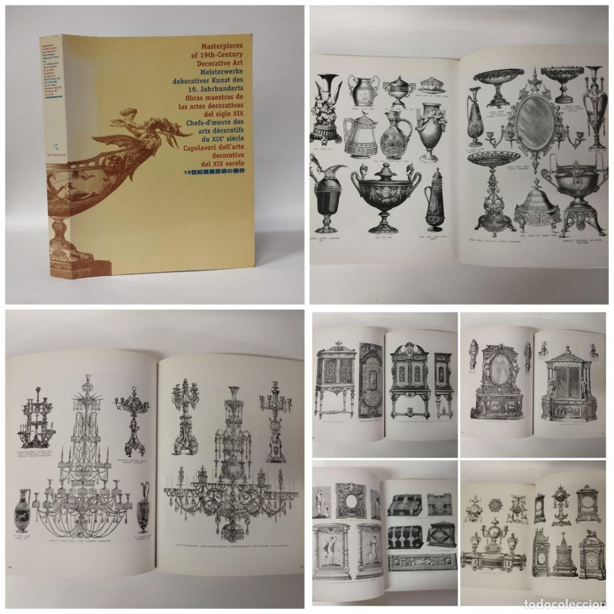Libros de segunda mano: OBRAS MAESTRAS DE LAS ARTES DECORATIVAS DEL SIGLO XIX