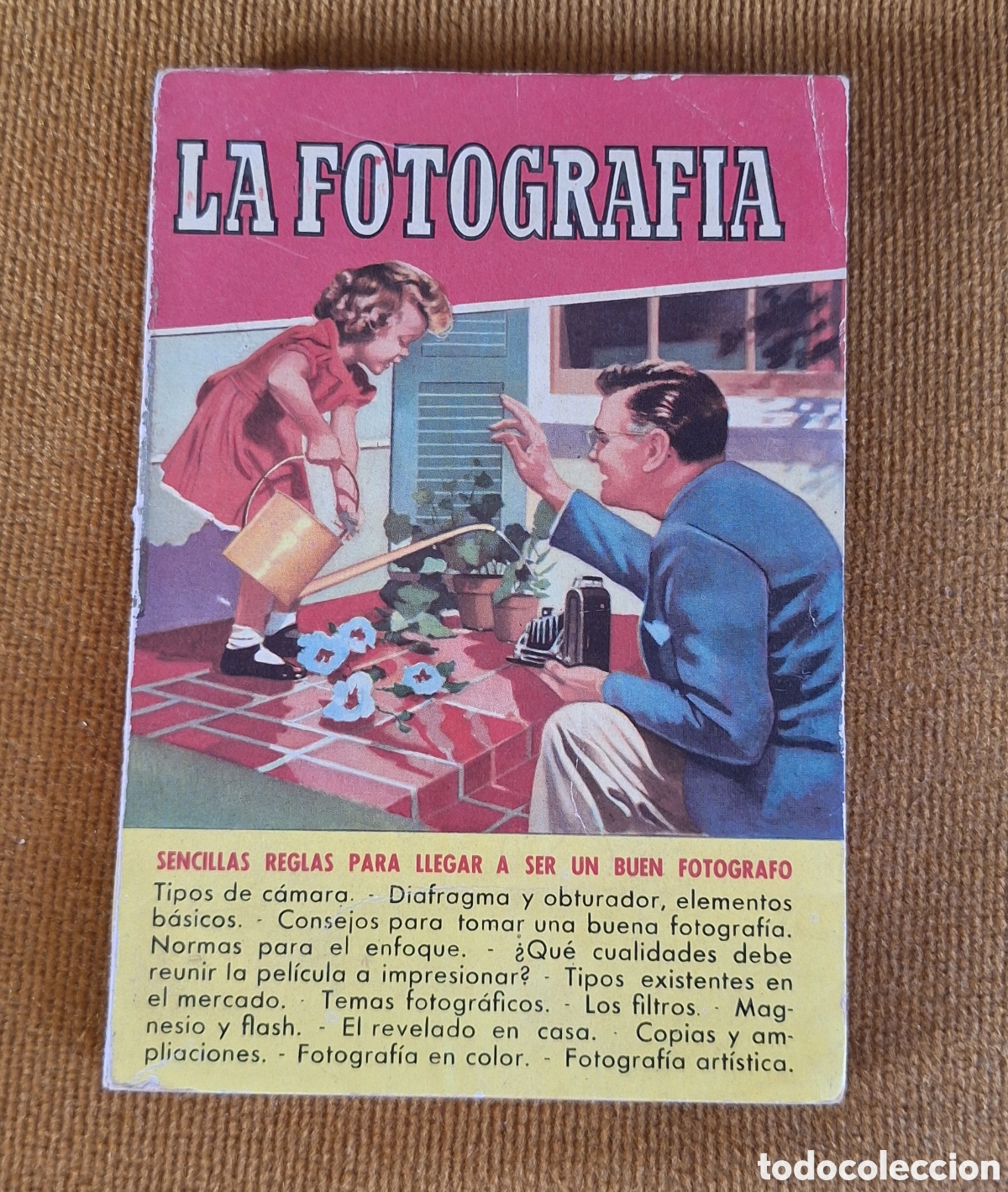 Libros de segunda mano: Libro La Fotograf&iacute;a - Jorge Carreras - A&ntilde;o 1956 - Editorial Bruguera