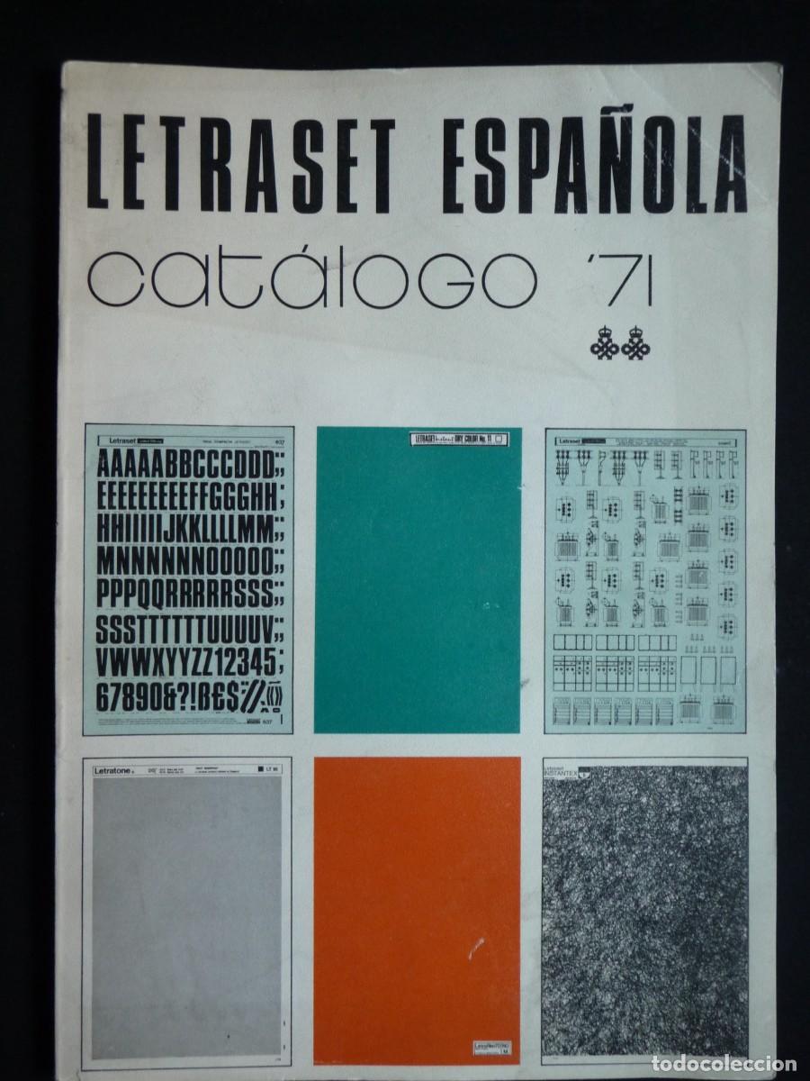 Livres d'occasion: CAT&Aacute;LOGO 71. LETRASET ESPA&Ntilde;OLA