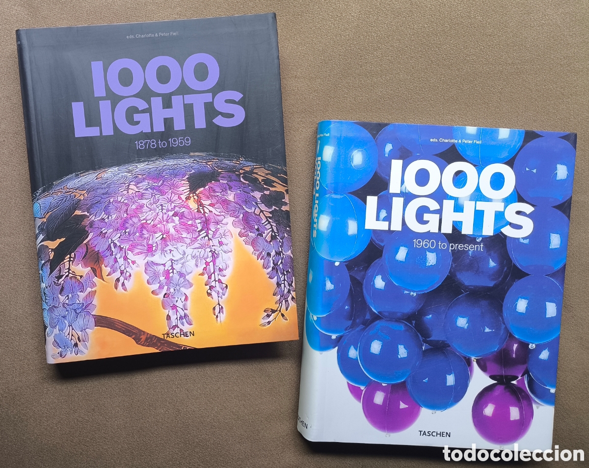 Libros de segunda mano: L&Aacute;MPARA DISE&Ntilde;O CAT&Aacute;LOGO GU&Iacute;A 1860 - 2005 DESIGN LAMP TASCHEN 2 VOL.