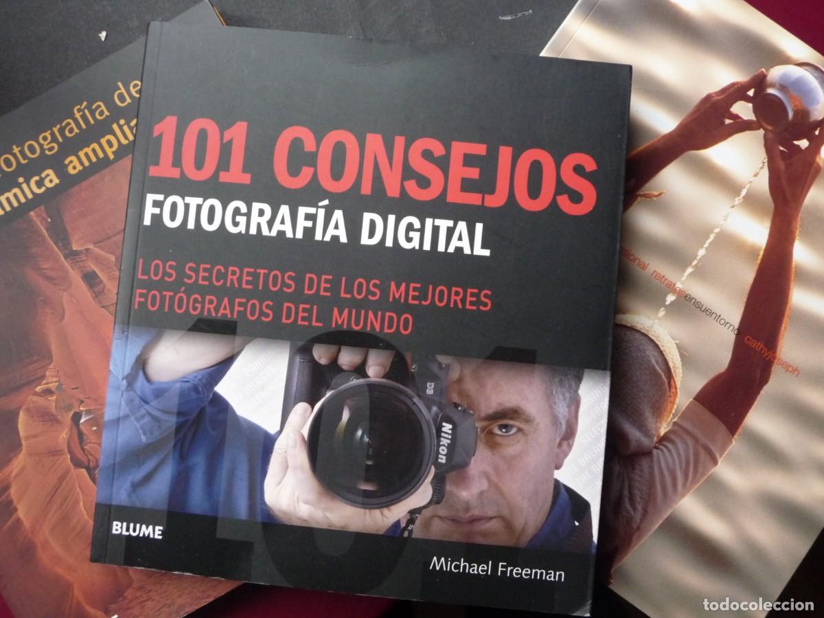 Libros de segunda mano: LOTE. 3 LIBROS FOTOGRAFIA. 101 CONSEJOS FOTOGRAFIA DIGITAL. FOTOGRAFIA DE GAMA DINAMICA AMPLIA HDR.